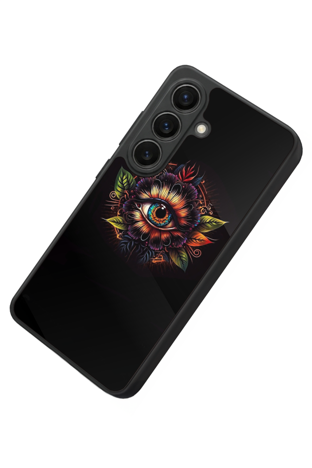 Samsung Galaxy S26 Uyumlu Göz Tasarımlı Glossy Premium Kılıf