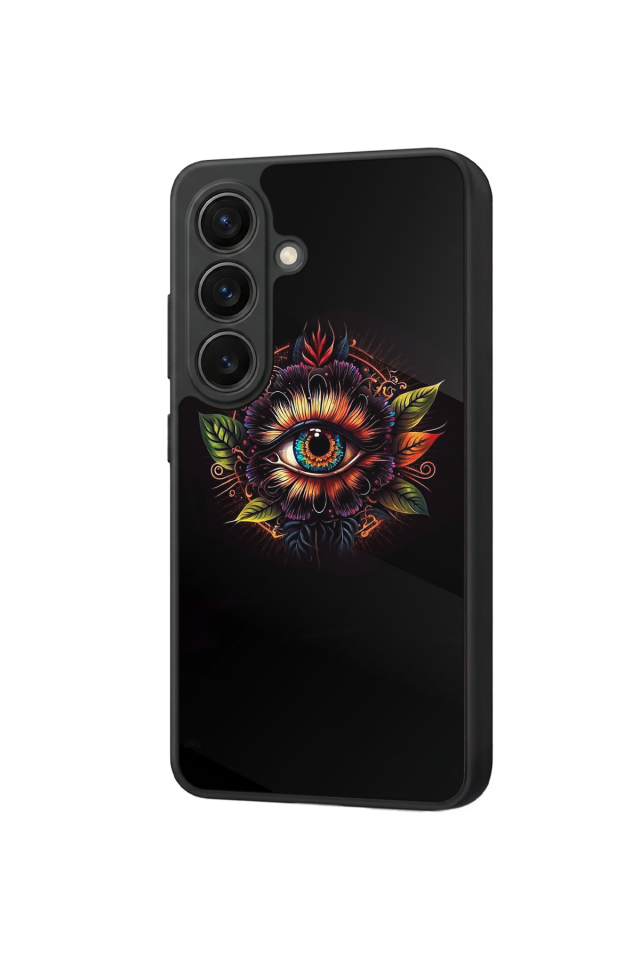 Samsung Galaxy S26 Uyumlu Göz Tasarımlı Glossy Premium Kılıf