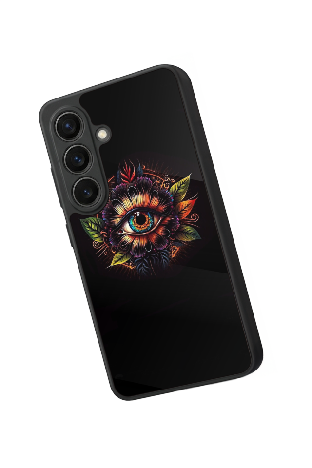 Samsung Galaxy S26 Uyumlu Göz Tasarımlı Glossy Premium Kılıf