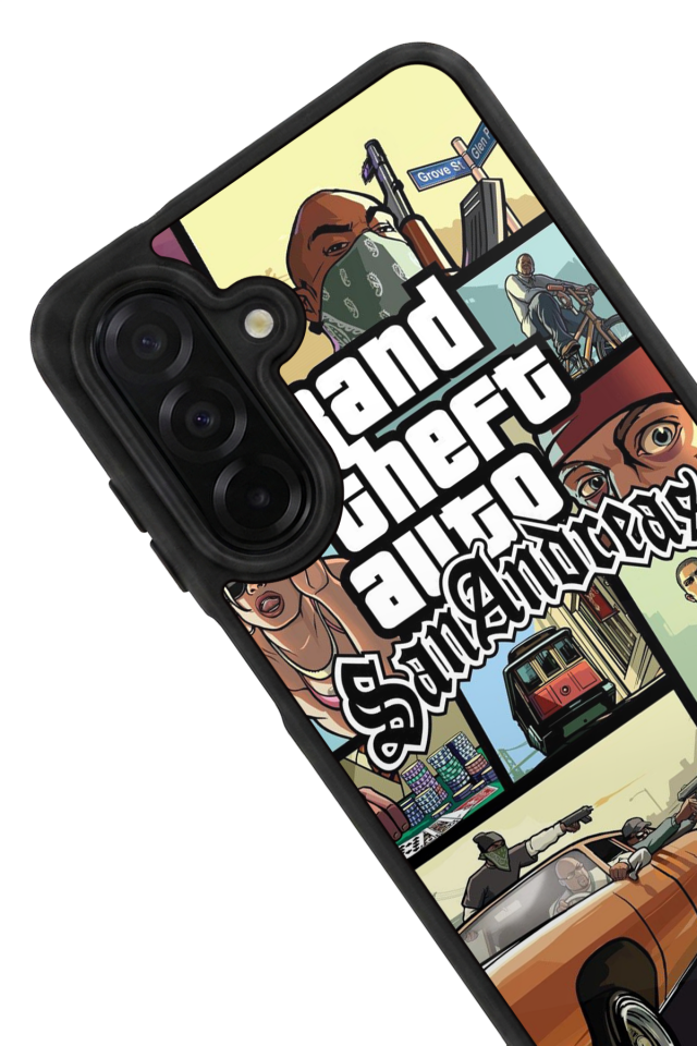 Samsung Galaxy A36 Uyumlu GTA Tasarımlı Glossy Premium Kılıf