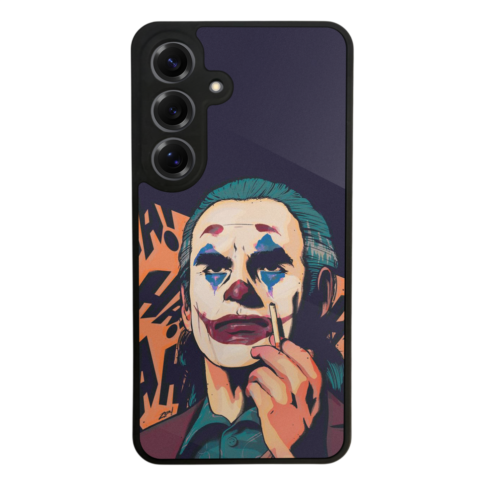 Samsung Galaxy S25 Uyumlu Joker Tasarımlı Glossy Premium Kılıf