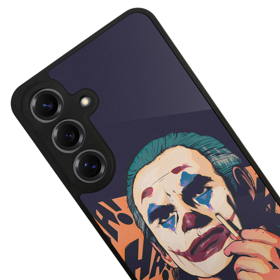 Samsung Galaxy S25 Uyumlu Joker Tasarımlı Glossy Premium Kılıf