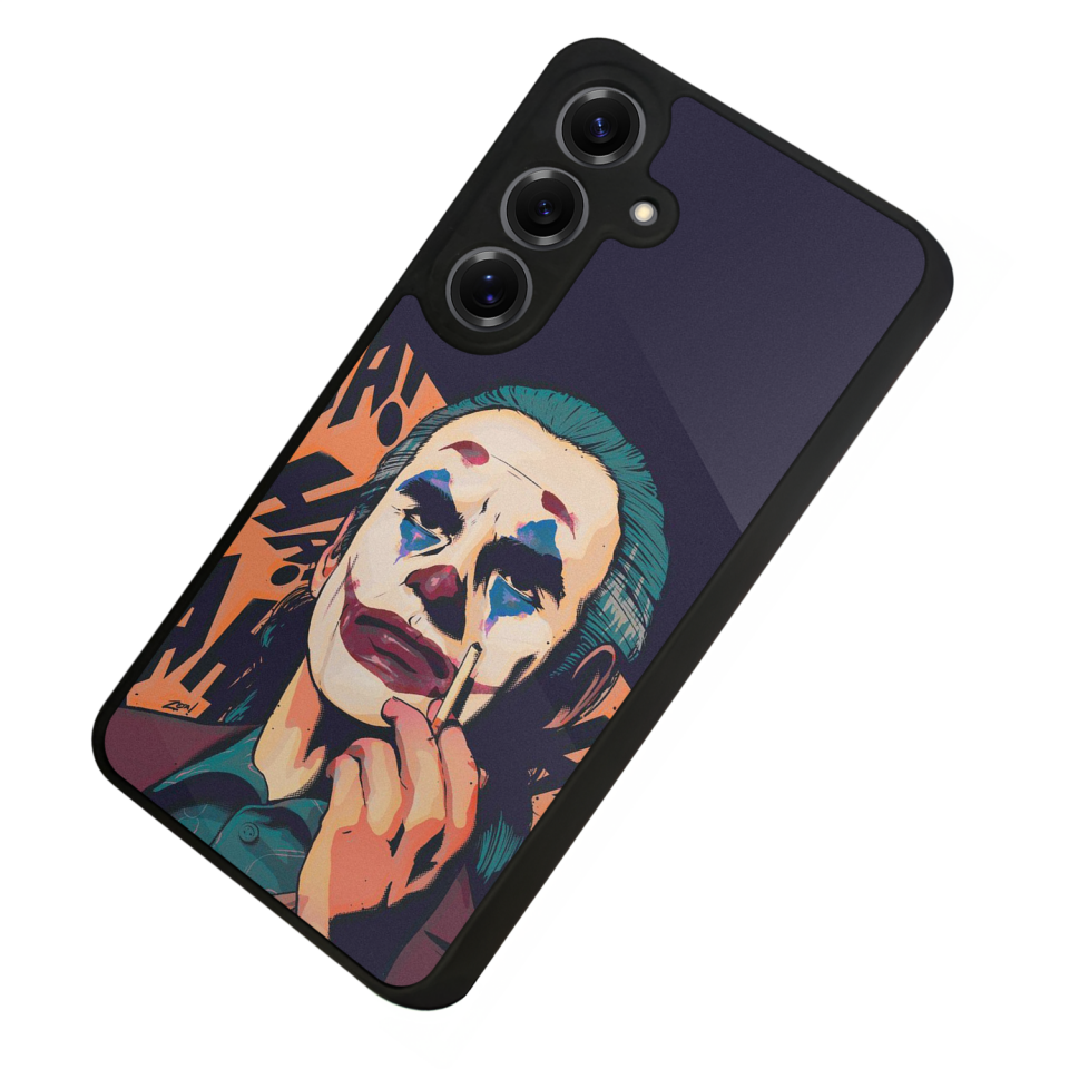 Samsung Galaxy S25 Uyumlu Joker Tasarımlı Glossy Premium Kılıf