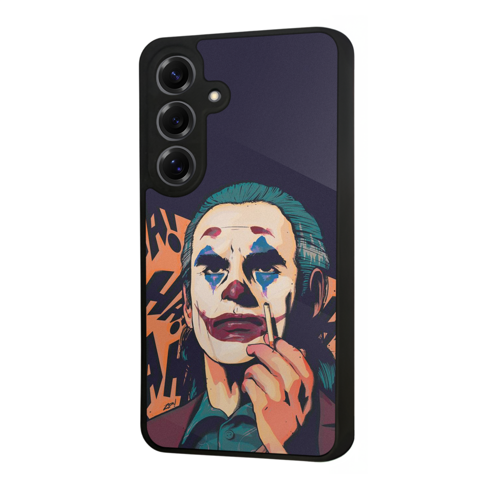 Samsung Galaxy S25 Uyumlu Joker Tasarımlı Glossy Premium Kılıf