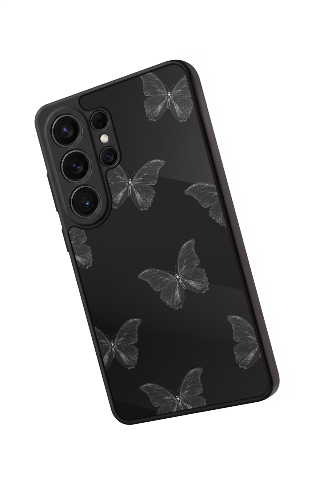 Samsung Galaxy S26 Ultra Uyumlu Kelebek Tasarımlı Glossy Premium Kılıf