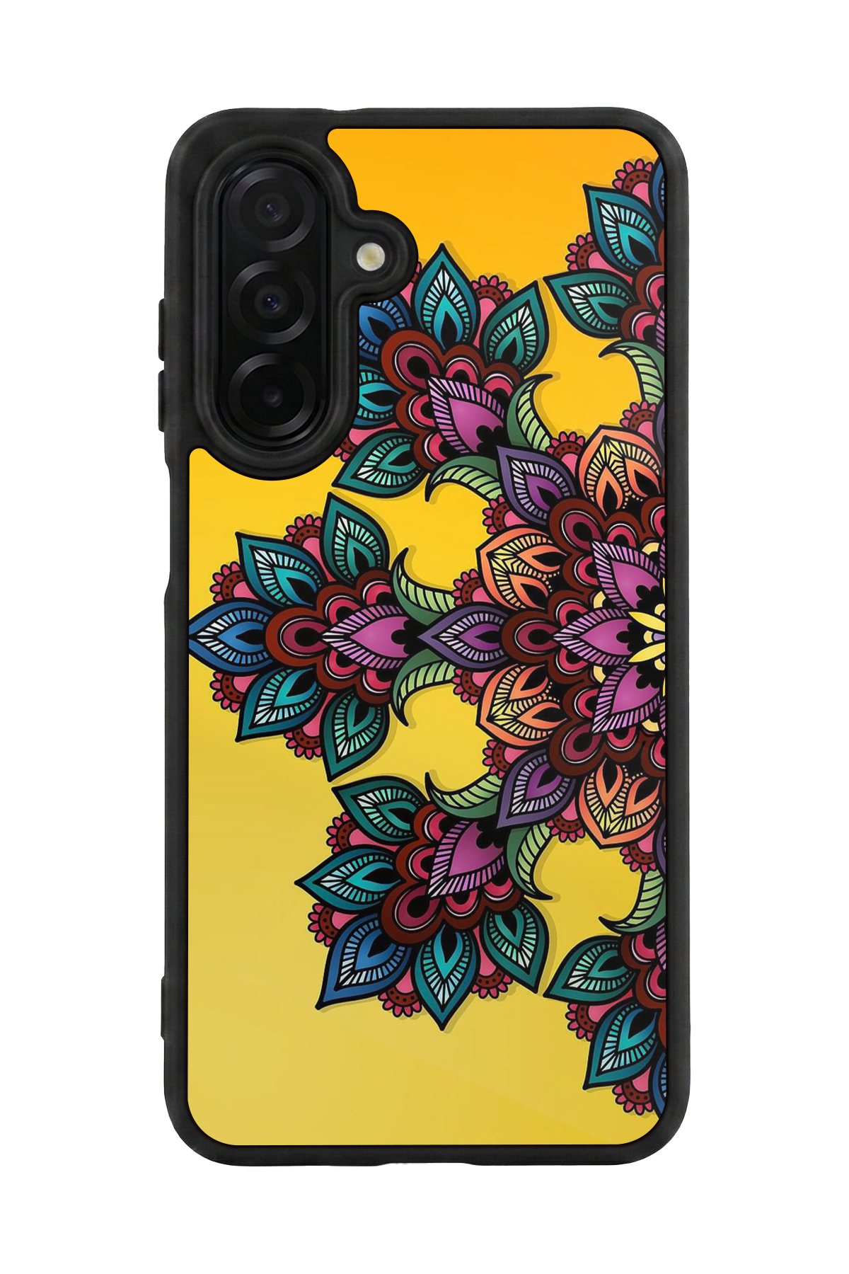 Samsung Galaxy A36 Uyumlu Mandala Tasarımlı Glossy Premium Kılıf