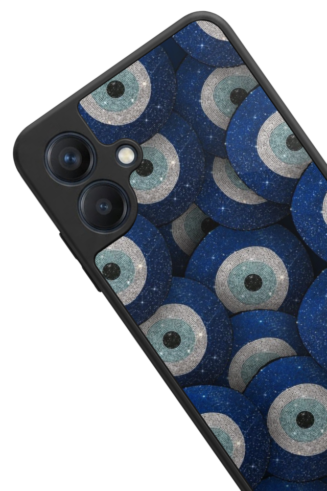 Samsung Galaxy A07 Uyumlu Nazar Tasarımlı Glossy Premium Kılıf