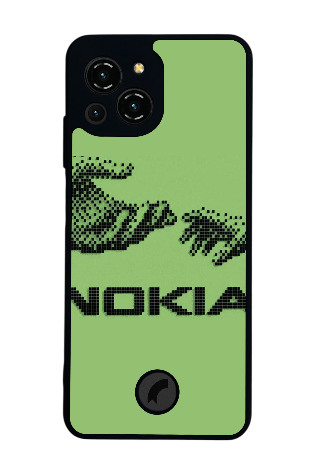 Reeder S23 Pro Max Uyumlu Nokia Tasarımlı Glossy Premium Kılıf