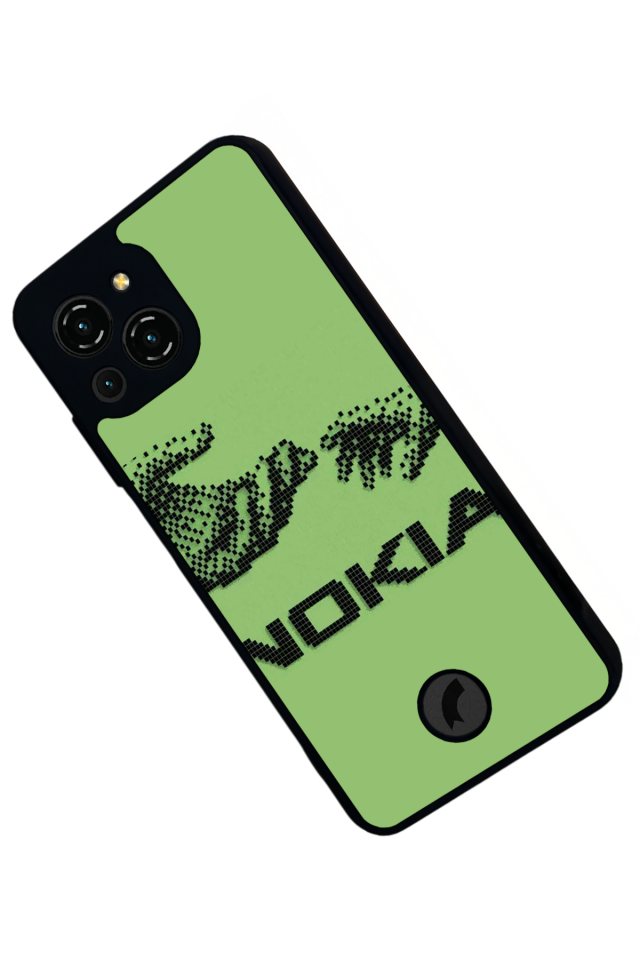 Reeder S23 Pro Max Uyumlu Nokia Tasarımlı Glossy Premium Kılıf