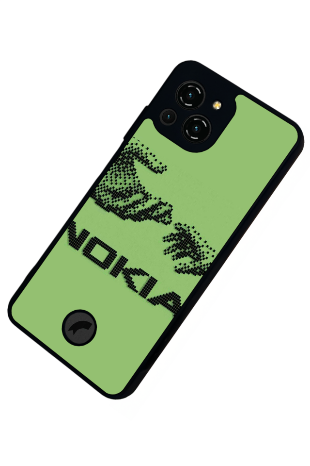 Reeder S23 Pro Max Uyumlu Nokia Tasarımlı Glossy Premium Kılıf