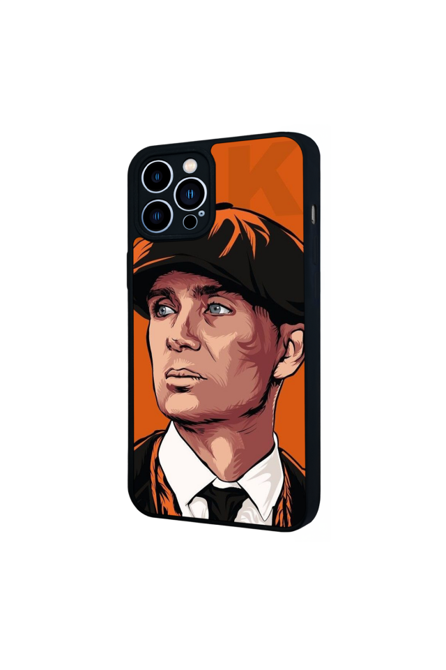 iPhone 12 Pro Max Uyumlu Peaky Blinders Tasarımlı Glossy Premium Kılıf