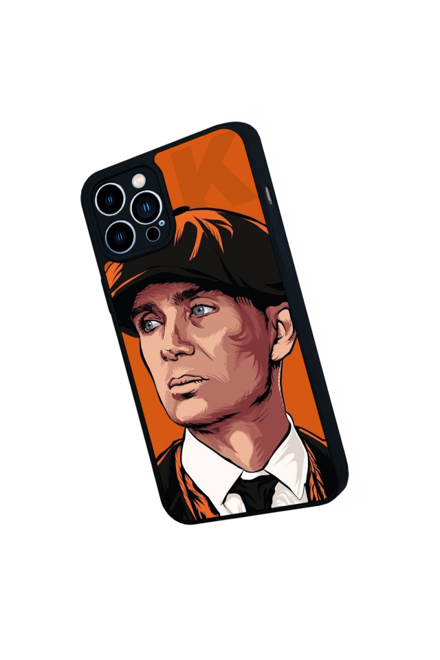 iPhone 12 Pro Max Uyumlu Peaky Blinders Tasarımlı Glossy Premium Kılıf