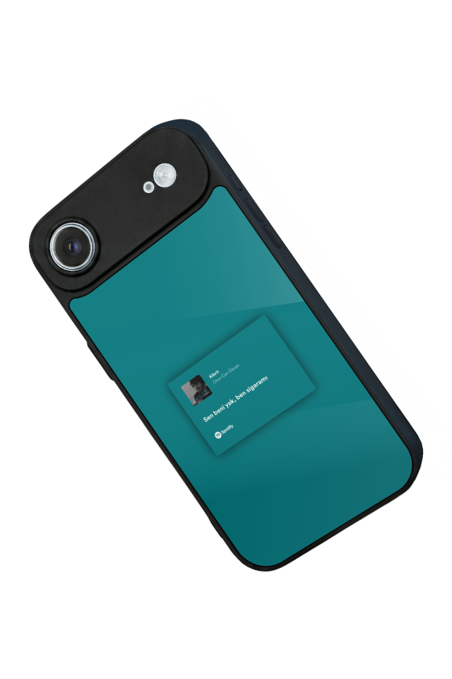 iPhone 17 Air Uyumlu Sarki Sozleri Tasarımlı Glossy Premium Kılıf