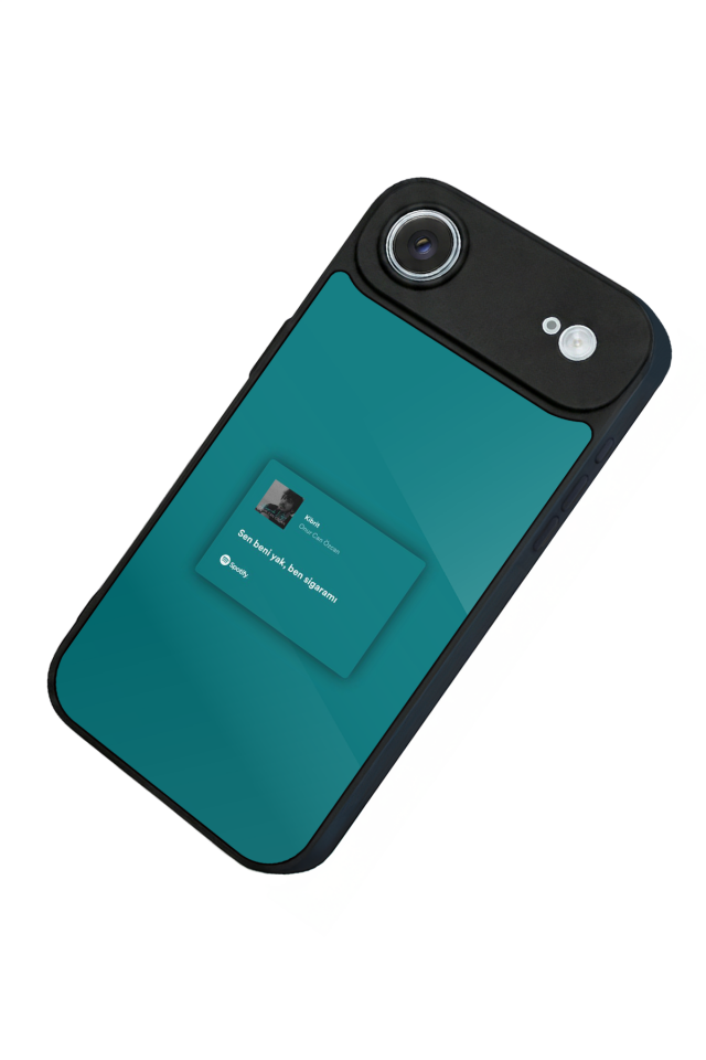 iPhone 17 Air Uyumlu Sarki Sozleri Tasarımlı Glossy Premium Kılıf