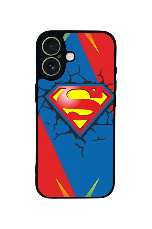 iPhone 17 Uyumlu Superman Tasarımlı Glossy Premium Kılıf