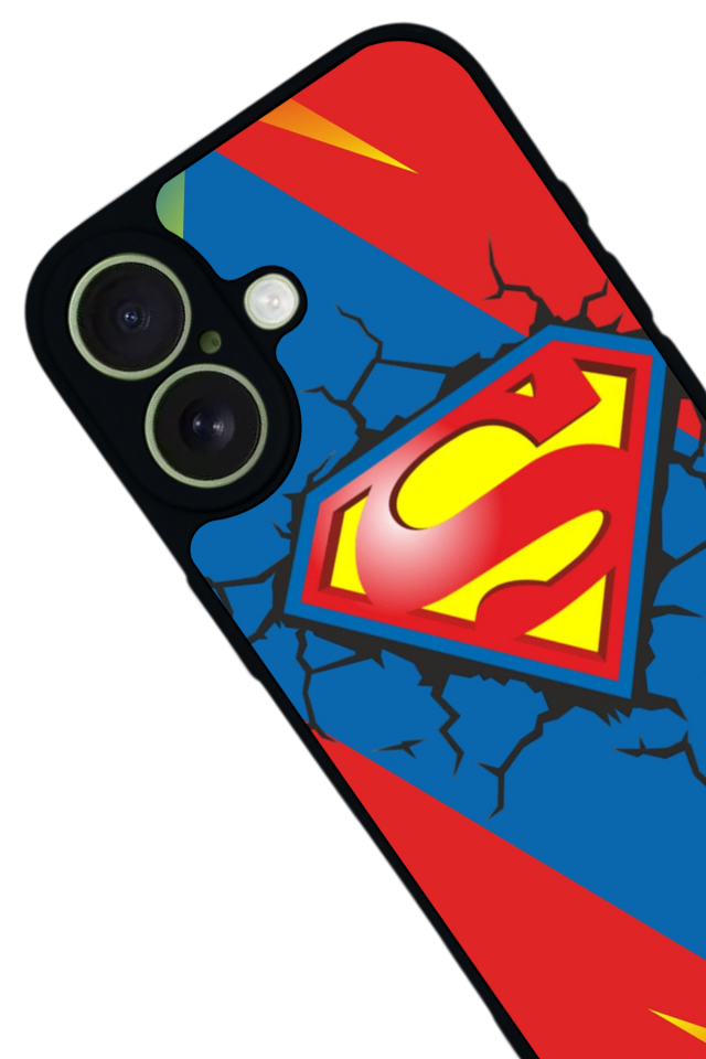 iPhone 17 Uyumlu Superman Tasarımlı Glossy Premium Kılıf