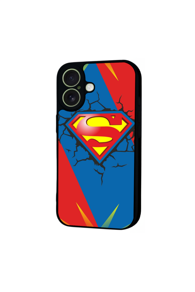 iPhone 17 Uyumlu Superman Tasarımlı Glossy Premium Kılıf