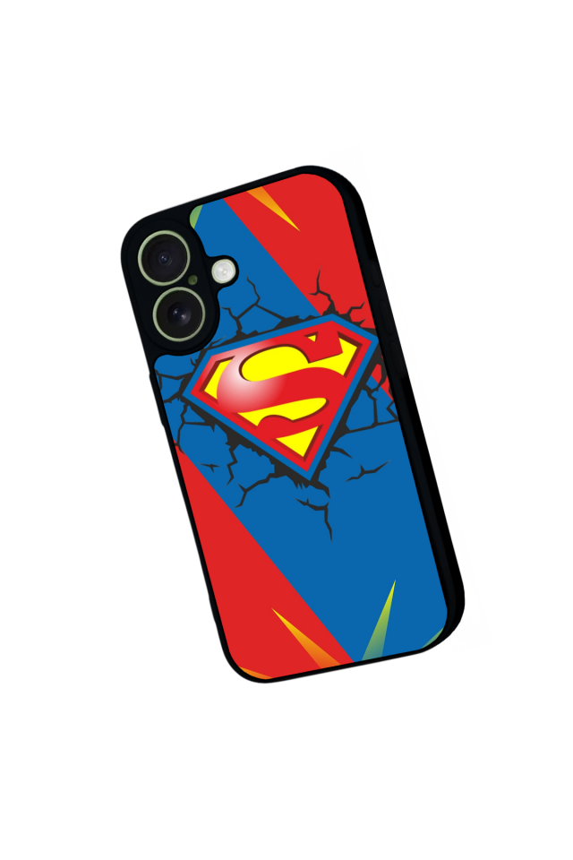 iPhone 17 Uyumlu Superman Tasarımlı Glossy Premium Kılıf