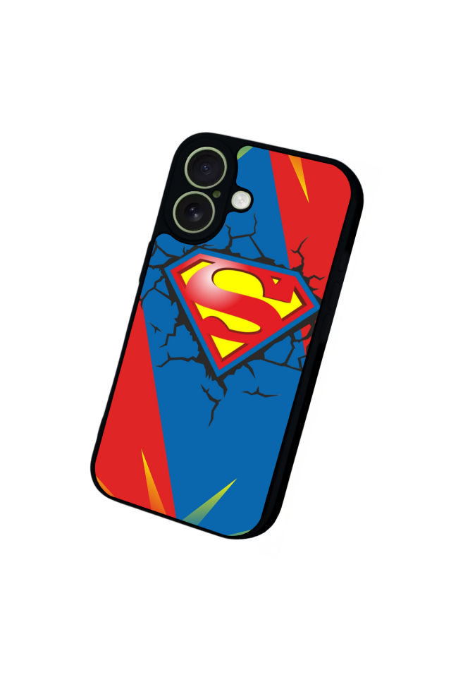 iPhone 17 Uyumlu Superman Tasarımlı Glossy Premium Kılıf
