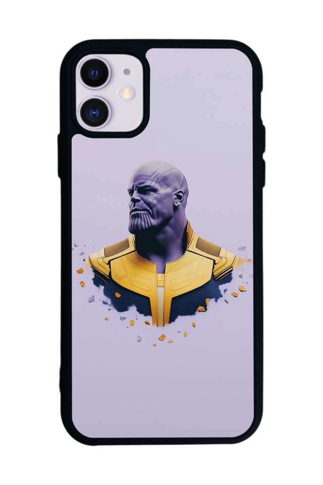 iPhone 11 Uyumlu Thanos Tasarımlı Glossy Premium Kılıf