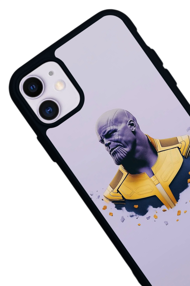 iPhone 11 Uyumlu Thanos Tasarımlı Glossy Premium Kılıf