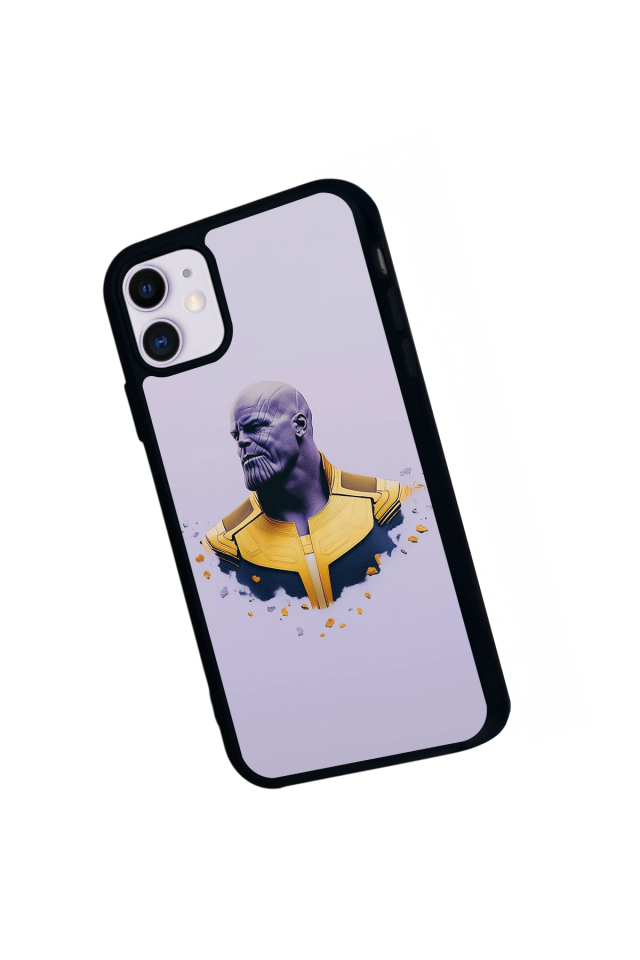 iPhone 11 Uyumlu Thanos Tasarımlı Glossy Premium Kılıf