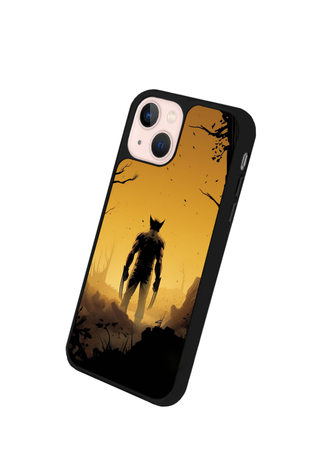 iPhone 14 Plus Uyumlu Wolverine Tasarımlı Glossy Premium Kılıf