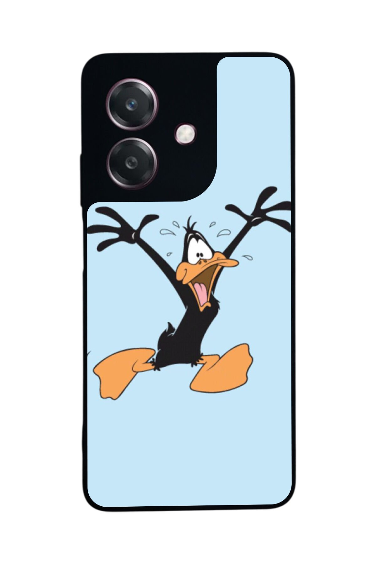 Oppo A3 5G Uyumlu Daffy duck Tasarımlı Glossy Premium Kılıf