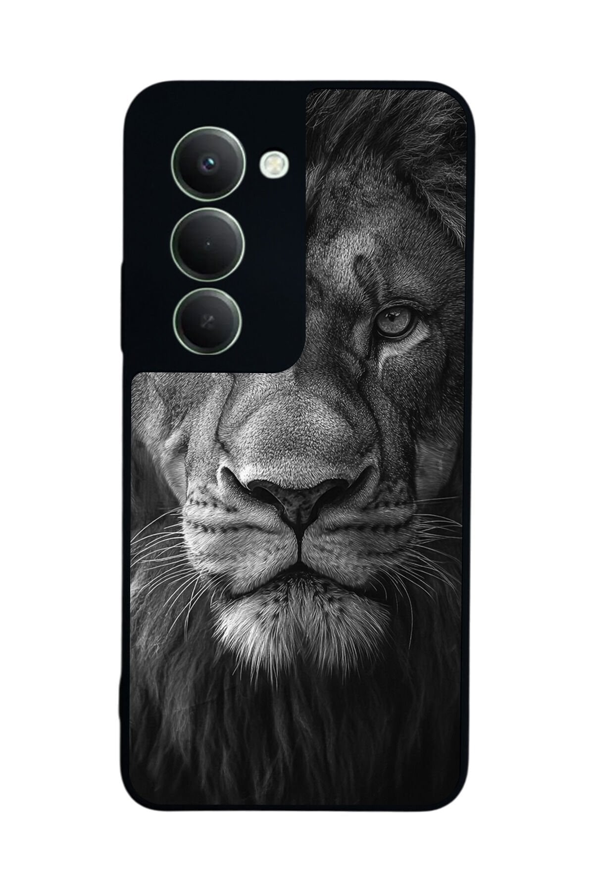 Xiaomi Redmi 15 5G Uyumlu Aslan Tasarımlı Glossy Premium Kılıf