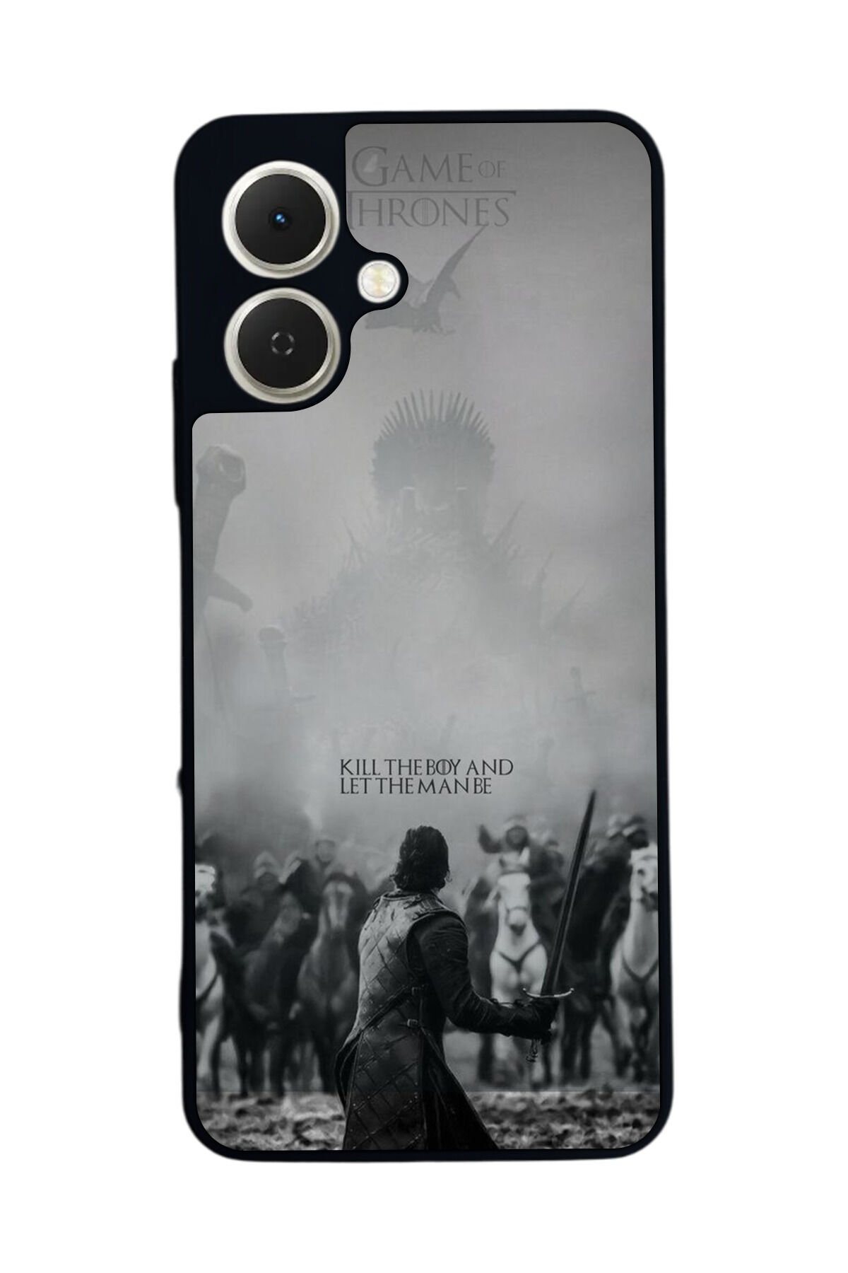 Tecno Spark GO 2 Uyumlu GameOfThrones Tasarımlı Glossy Premium Kılıf