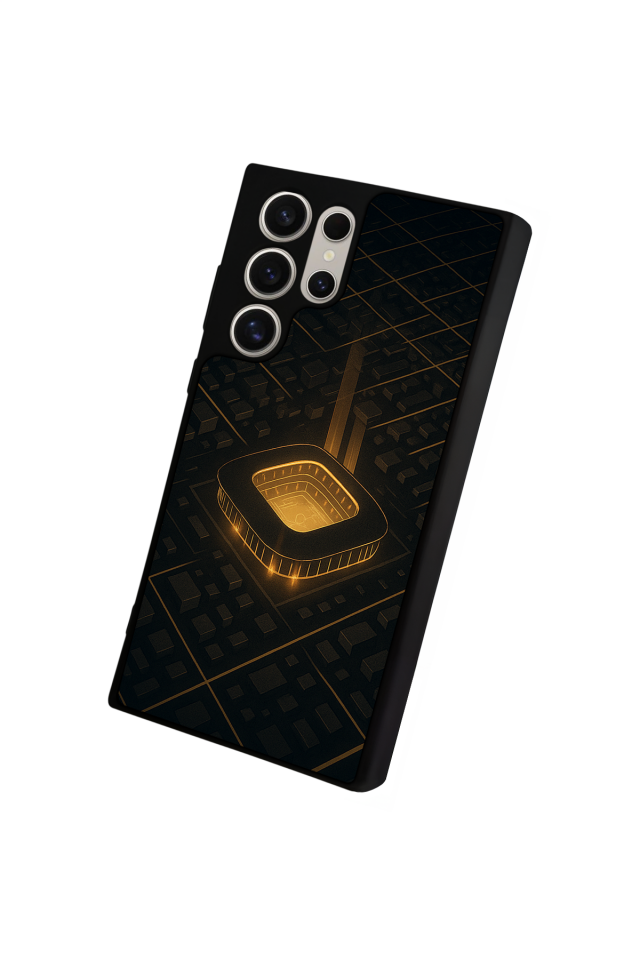 Samsung Galaxy S22 Ultra Uyumlu Aslan Tasarımlı Glossy Premium Kılıf