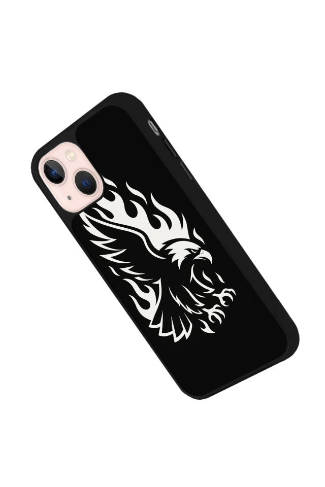 iPhone 15 Uyumlu Besiktas Tasarımlı Glossy Premium Kılıf