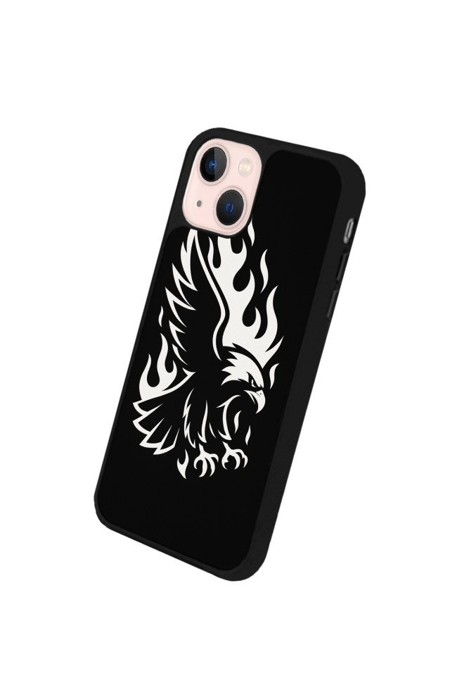 iPhone 15 Uyumlu Besiktas Tasarımlı Glossy Premium Kılıf