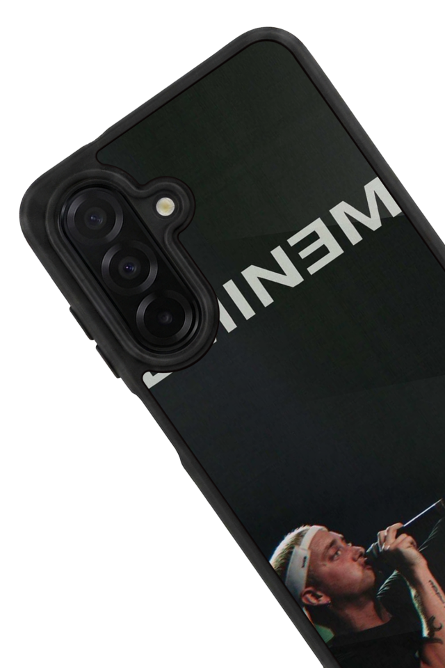 Samsung Galaxy A56 Uyumlu Eminem Tasarımlı Glossy Premium Kılıf