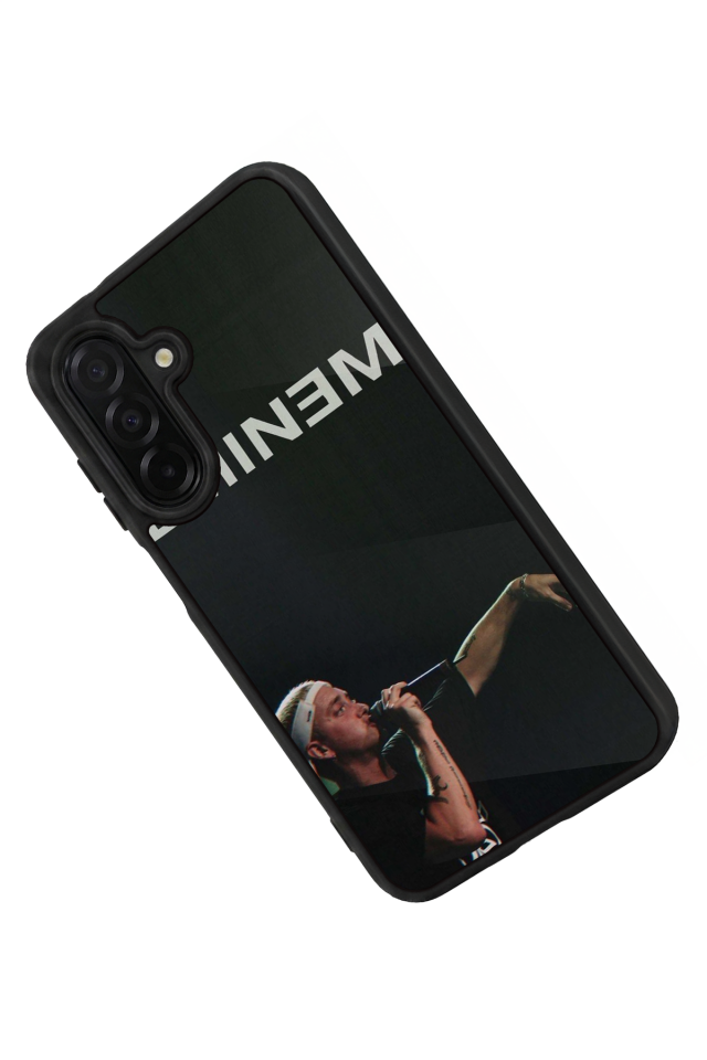 Samsung Galaxy A56 Uyumlu Eminem Tasarımlı Glossy Premium Kılıf