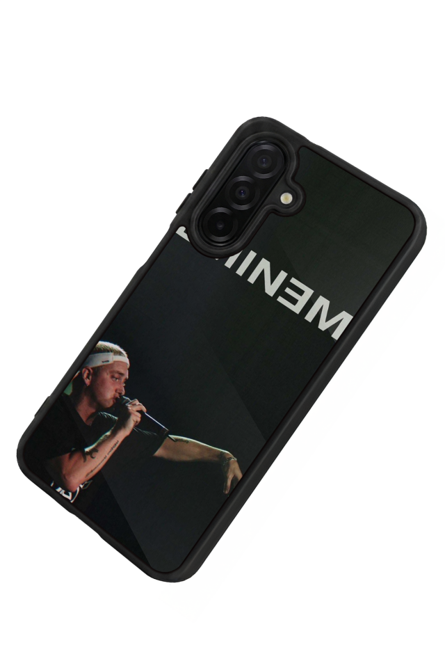 Samsung Galaxy A56 Uyumlu Eminem Tasarımlı Glossy Premium Kılıf