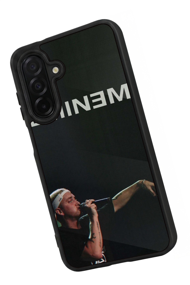 Samsung Galaxy A56 Uyumlu Eminem Tasarımlı Glossy Premium Kılıf