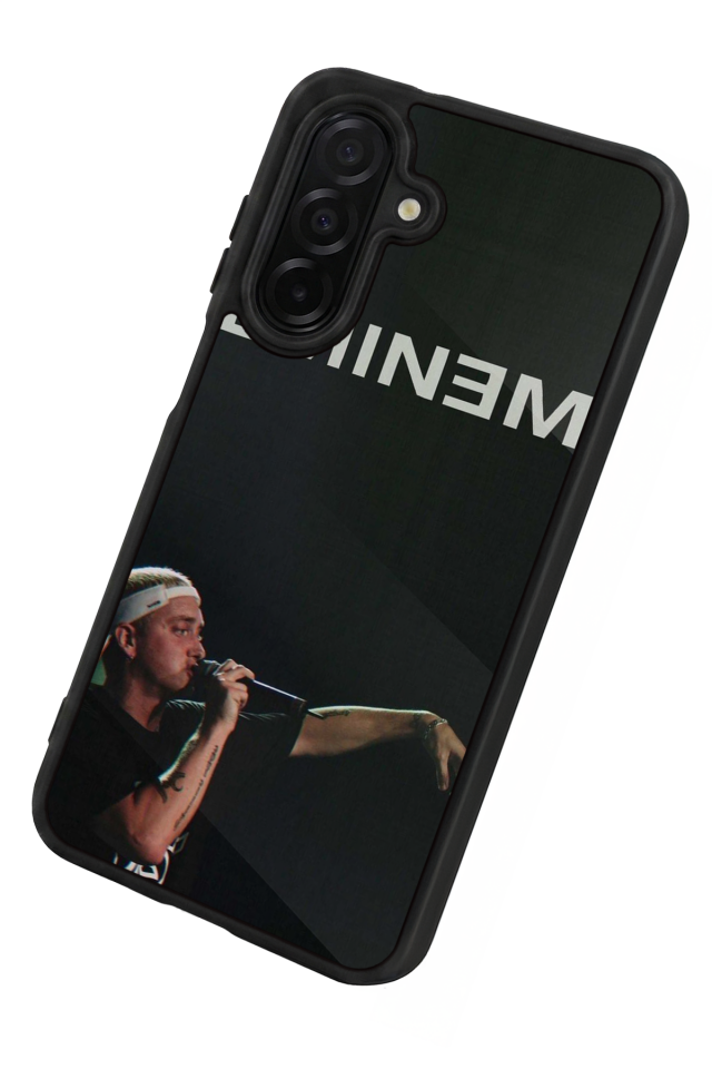 Samsung Galaxy A56 Uyumlu Eminem Tasarımlı Glossy Premium Kılıf