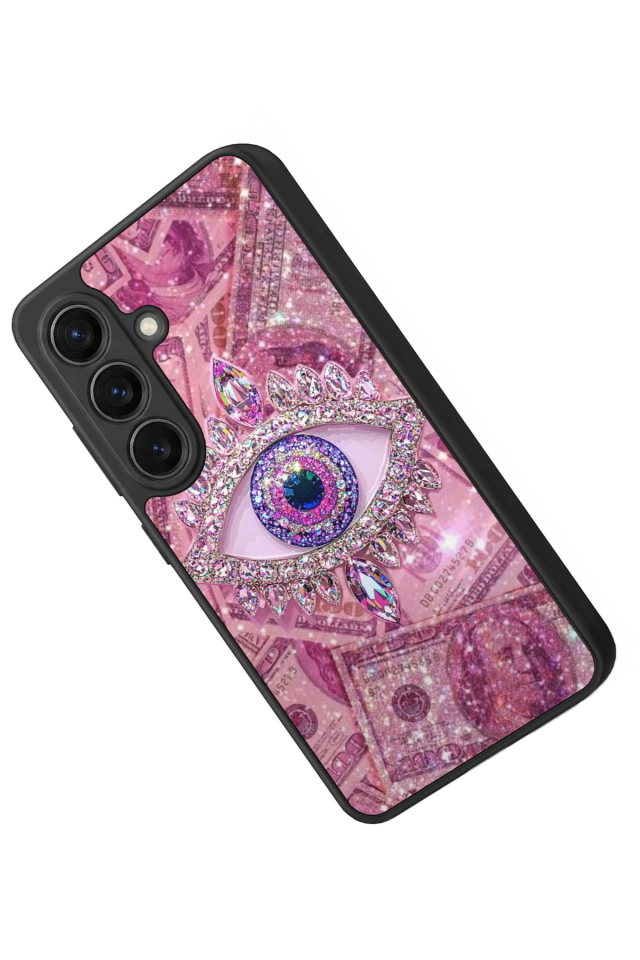 Samsung Galaxy S26 Uyumlu Göz Tasarımlı Glossy Premium Kılıf