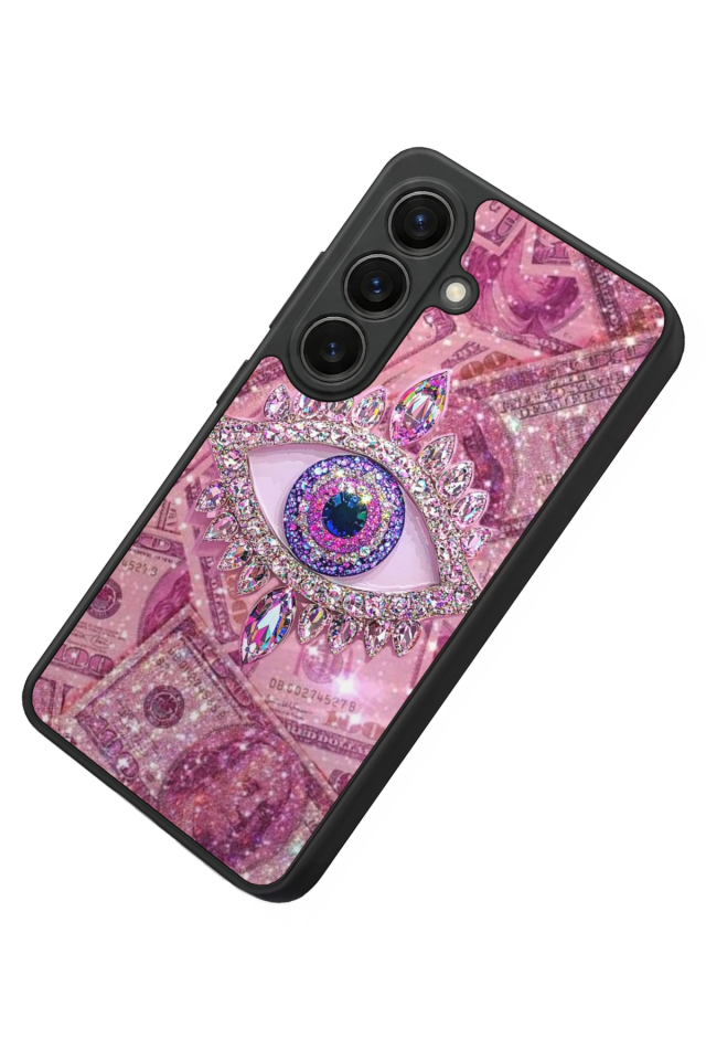 Samsung Galaxy S26 Uyumlu Göz Tasarımlı Glossy Premium Kılıf