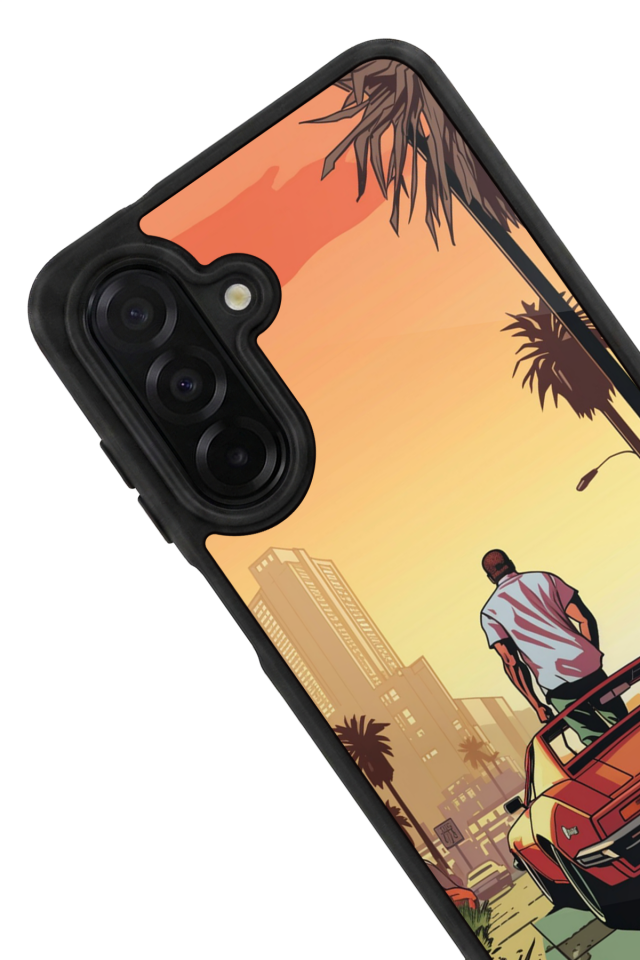 Samsung Galaxy A36 Uyumlu GTA Tasarımlı Glossy Premium Kılıf