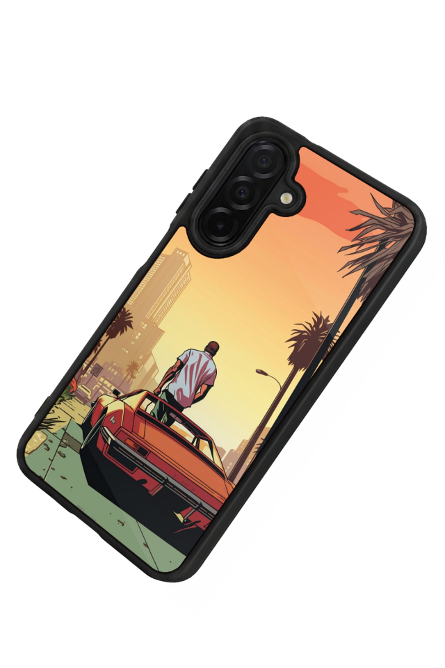 Samsung Galaxy A36 Uyumlu GTA Tasarımlı Glossy Premium Kılıf