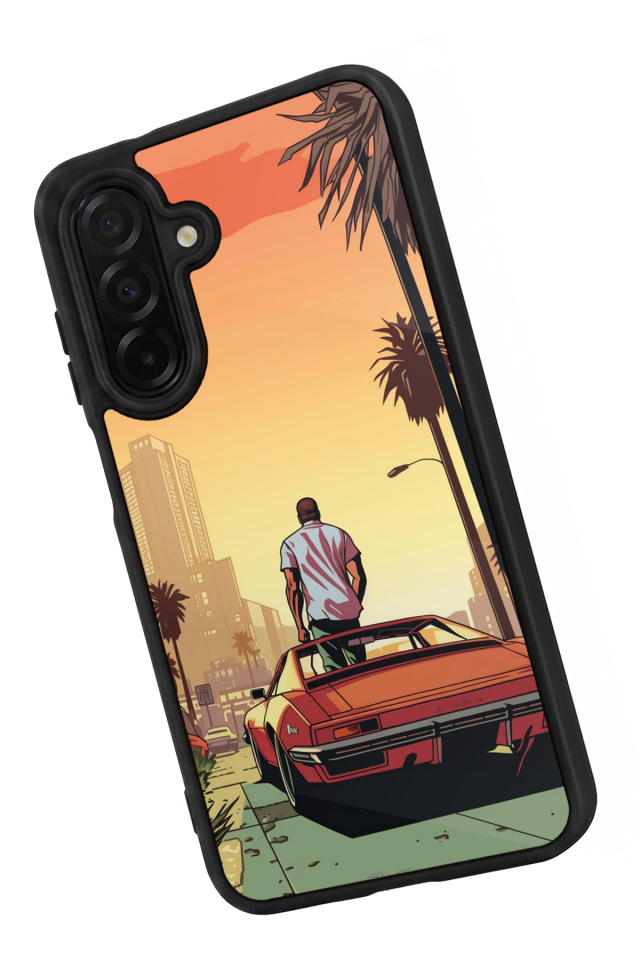 Samsung Galaxy A36 Uyumlu GTA Tasarımlı Glossy Premium Kılıf