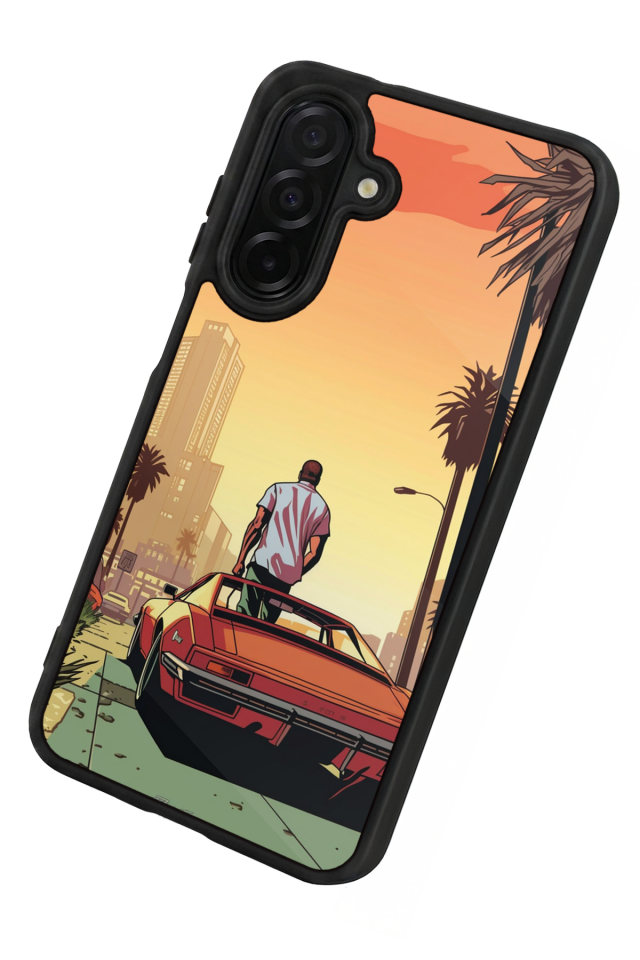 Samsung Galaxy A36 Uyumlu GTA Tasarımlı Glossy Premium Kılıf