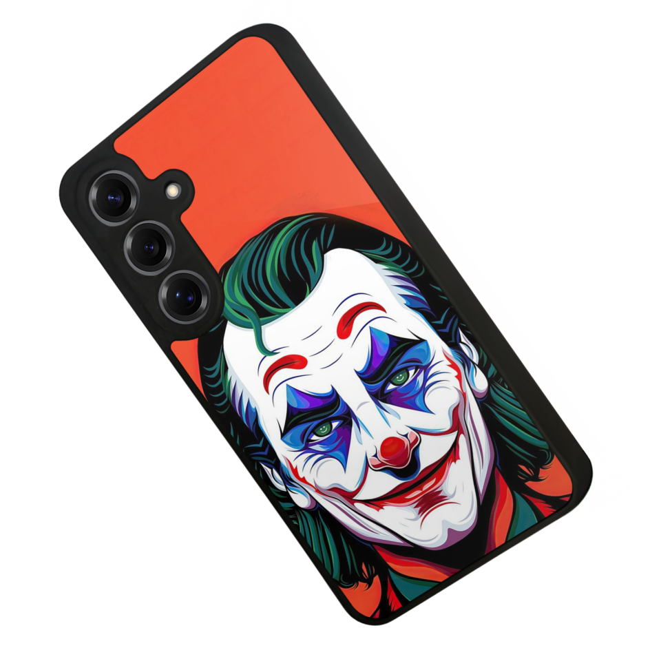 Samsung Galaxy S25 Uyumlu Joker Tasarımlı Glossy Premium Kılıf