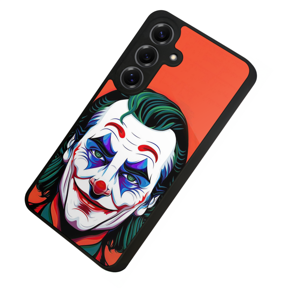 Samsung Galaxy S25 Uyumlu Joker Tasarımlı Glossy Premium Kılıf
