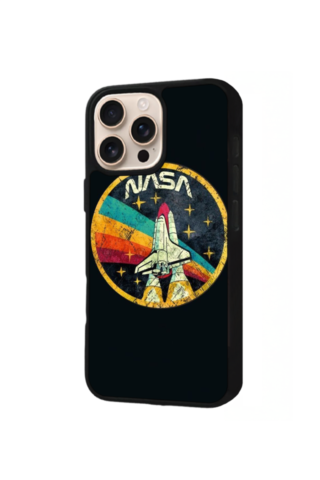 iPhone 15 Pro Uyumlu Nasa Tasarımlı Glossy Premium Kılıf