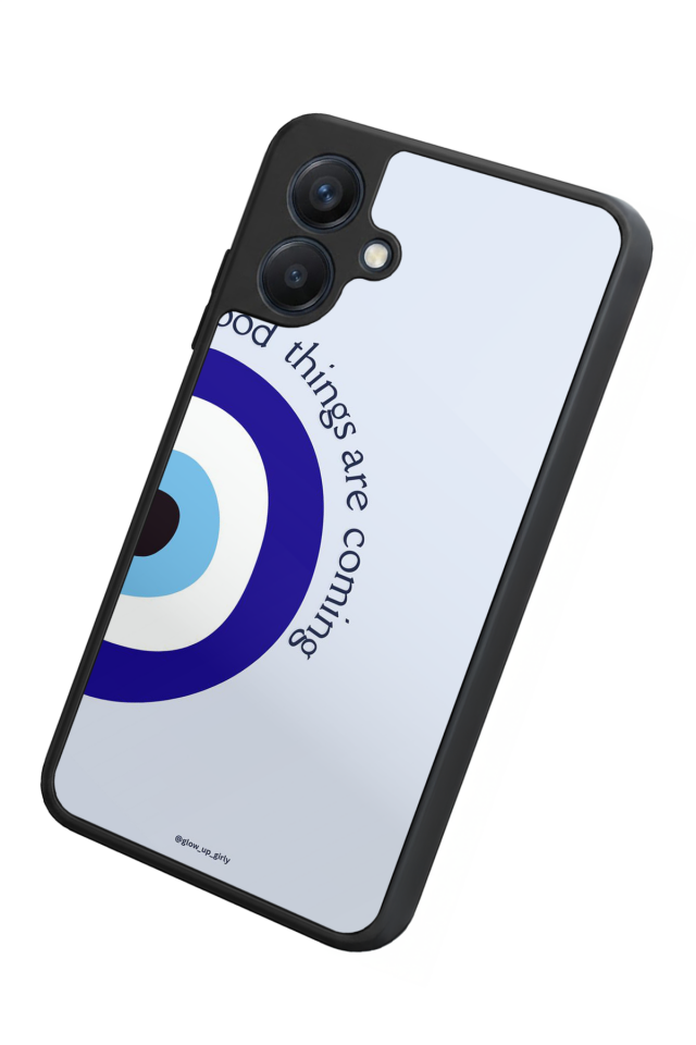 Samsung Galaxy A07 Uyumlu Nazar Tasarımlı Glossy Premium Kılıf