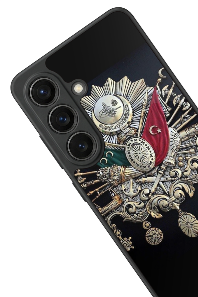 Samsung Galaxy S26 Uyumlu Osmanli Tugrasi Tasarımlı Glossy Premium Kılıf