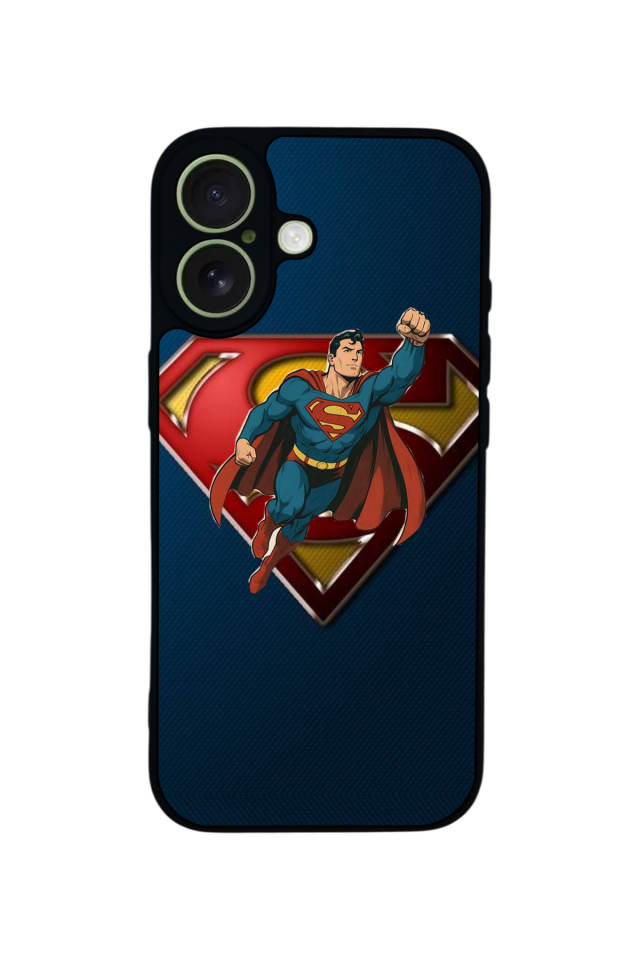 iPhone 17 Uyumlu Superman Tasarımlı Glossy Premium Kılıf